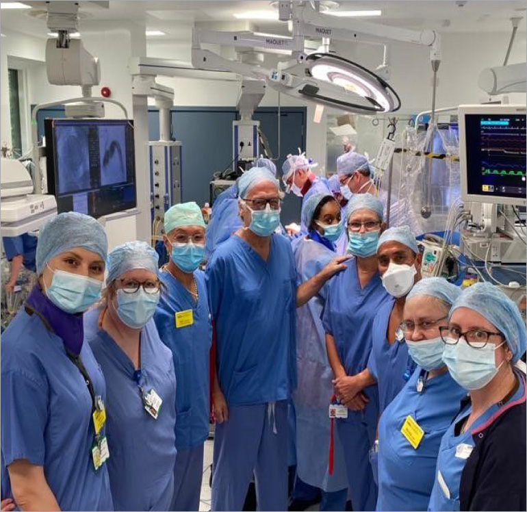 Novel cardiac procedure is a UK first